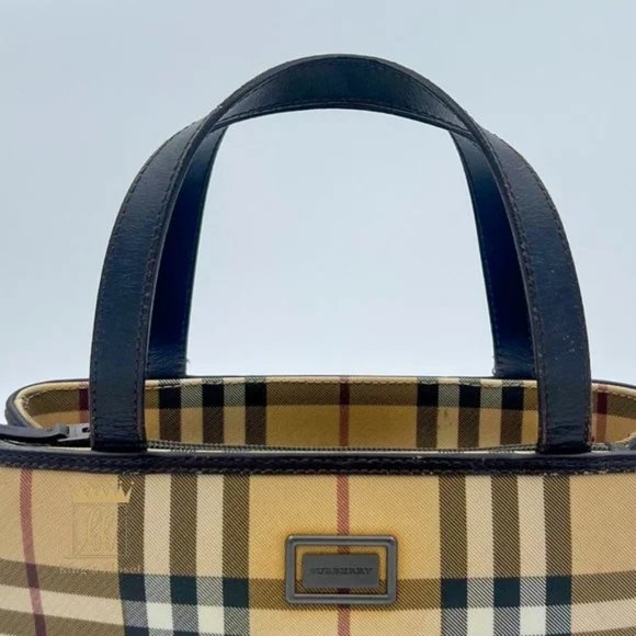 VINTAGE BURBERRY MINI HANDBAG - Picture 7 of 12